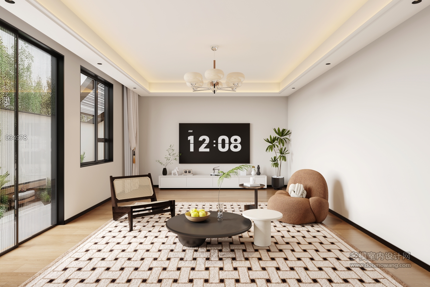 3现代电视面单张