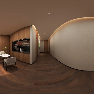 现代办公休息区