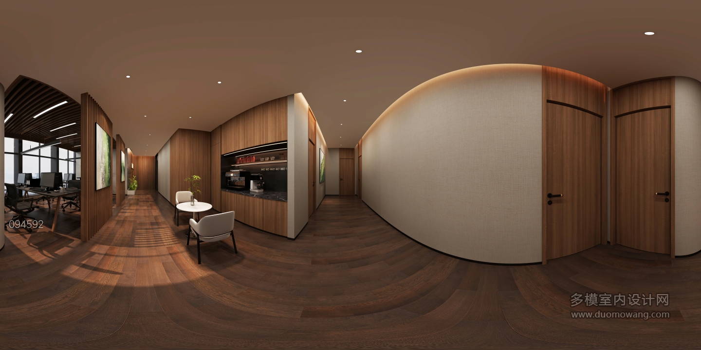 现代办公休息区