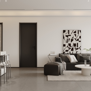 现代客餐厅特写B