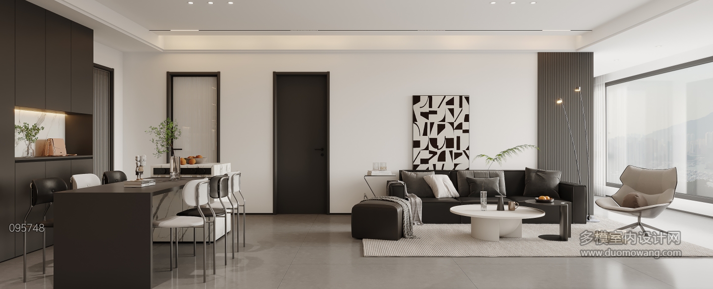 现代客餐厅特写B