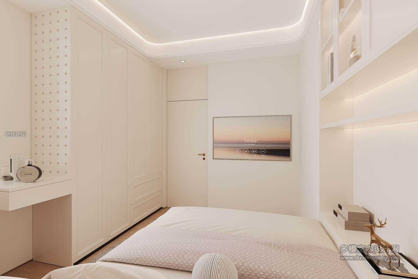 法式女孩房单张二