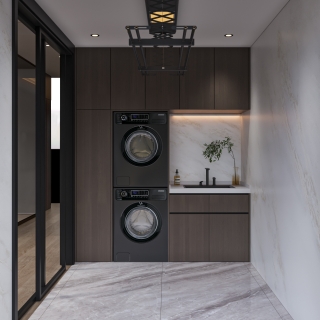 现代别墅三楼阳台单张