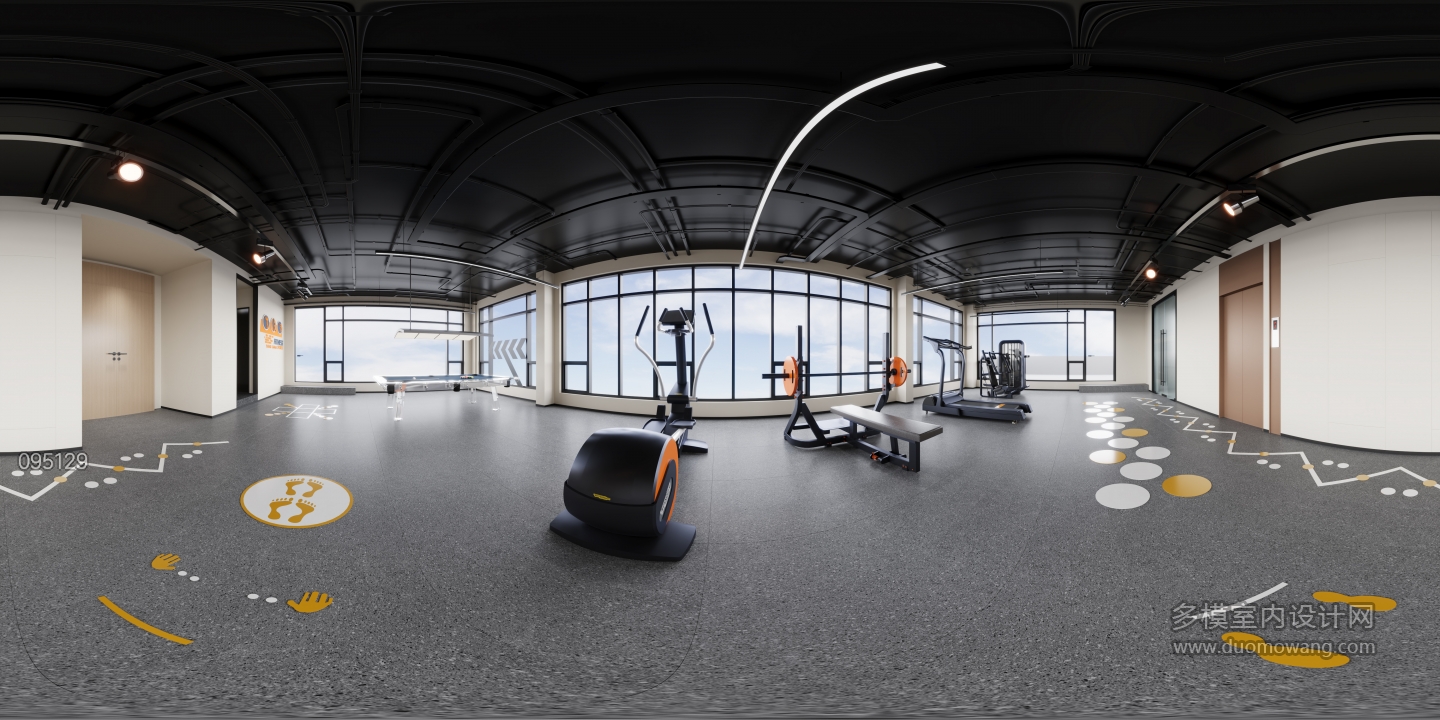 现代健身房360