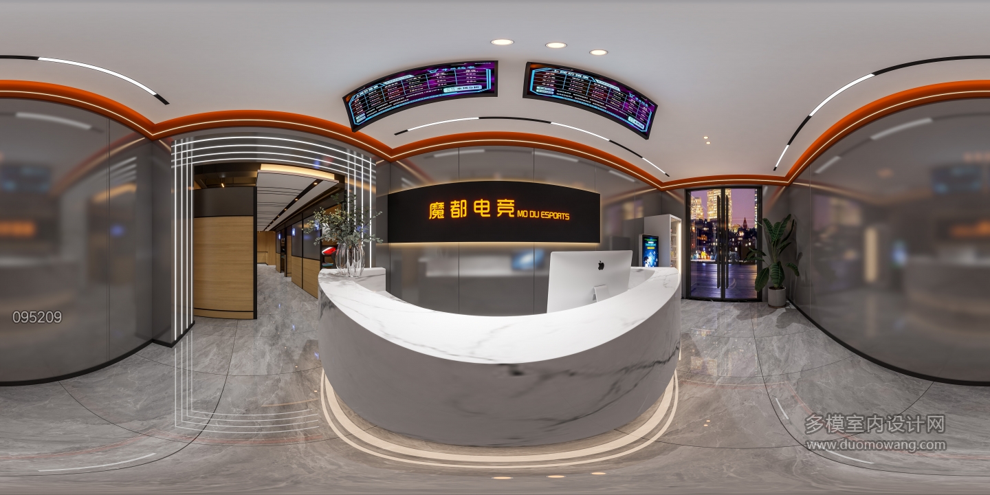 现代一层大厅360