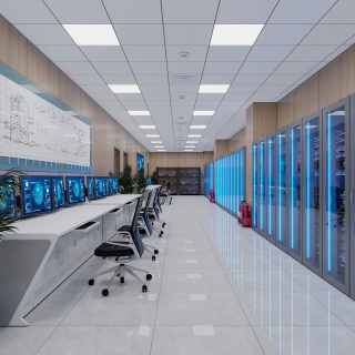 集控室_7二楼防真机室_互动式灯光混合