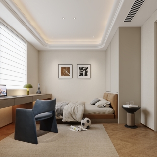 意式儿童房特写