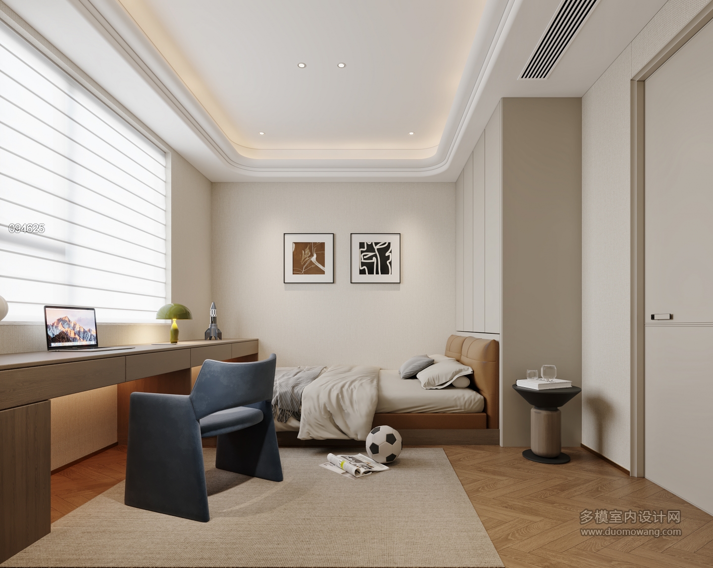 意式儿童房特写