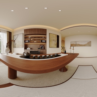 青澳展龙二楼楼_二楼全景茶室