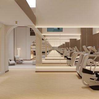 奶油风 -2健身区 静态