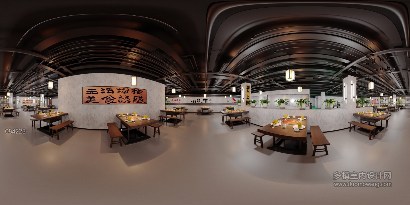 工业风格-大厅（全景）