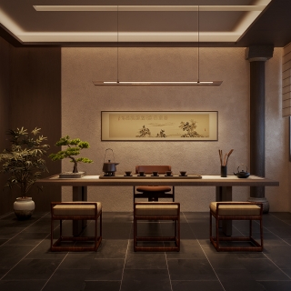 中式二层小包厢2