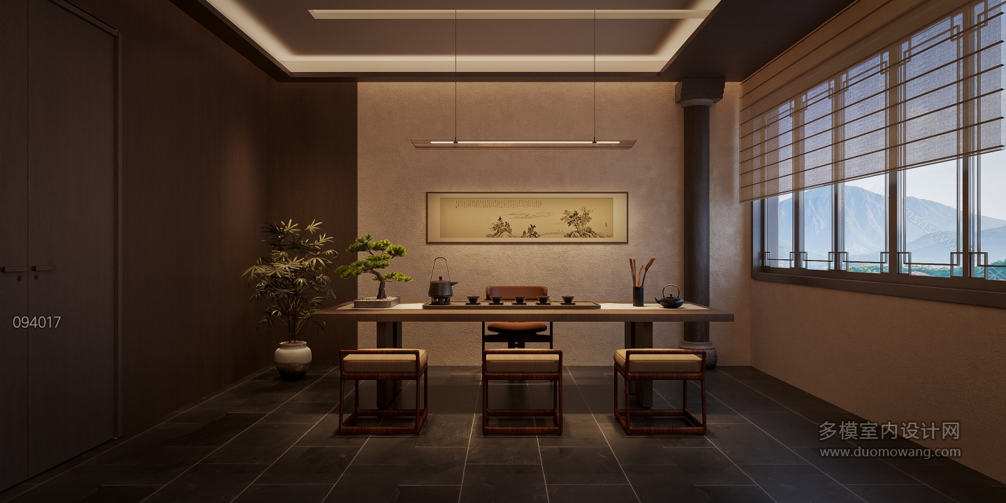 中式二层小包厢2