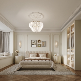 法式主卧特写
