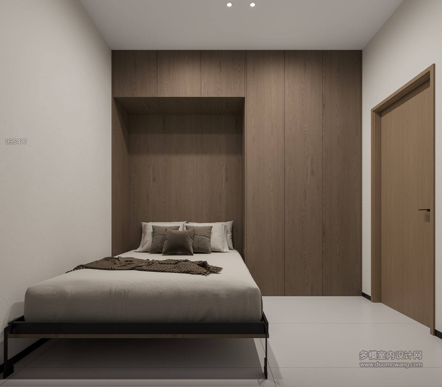 现代负一客房静态