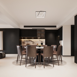 现代客餐厅特写 (2)