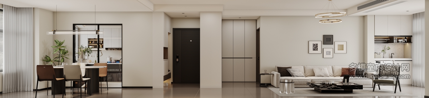 客厅沙发墙特写