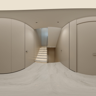 现代轻奢楼梯玄关