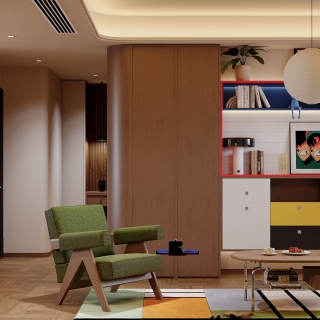 中古包豪斯 电视背景