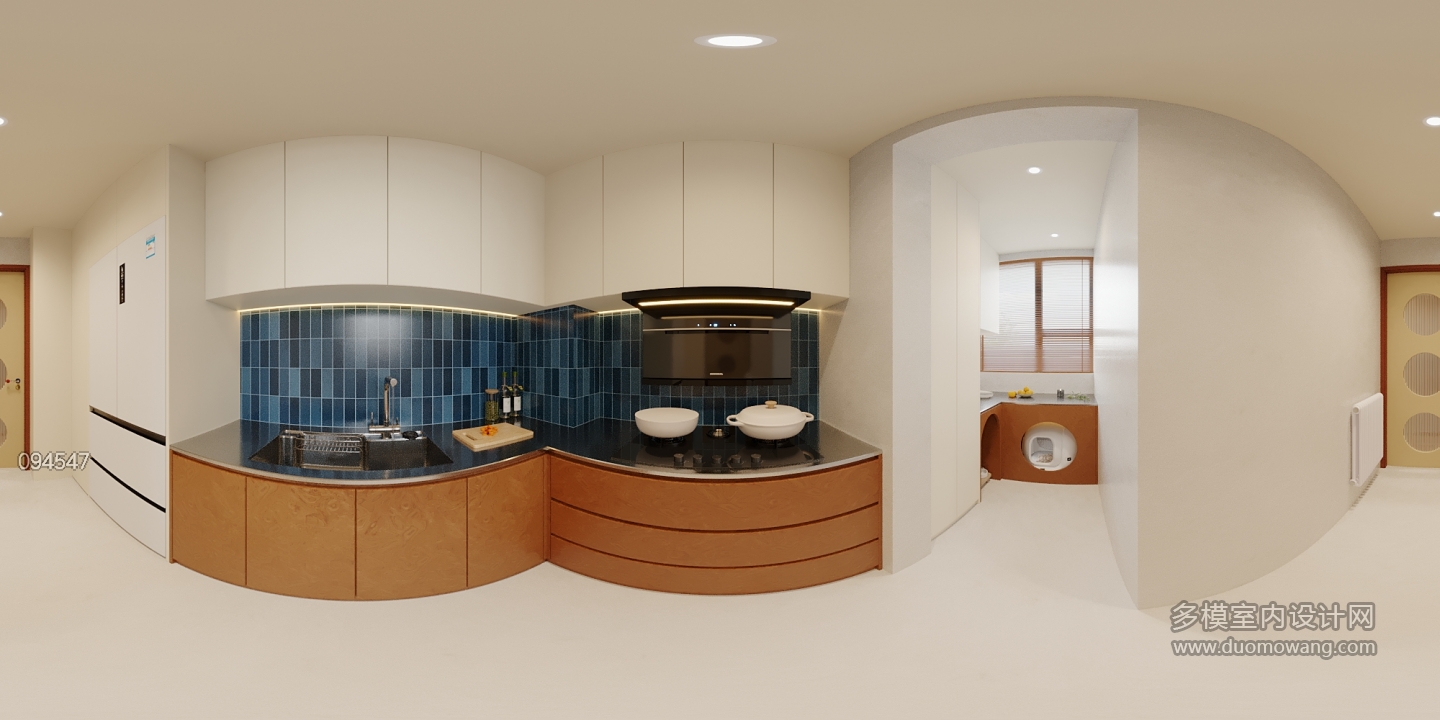 日式厨房全景小图