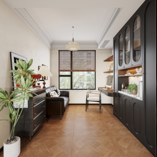 5法式中古风书房单张