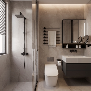 意式老人房卫生间