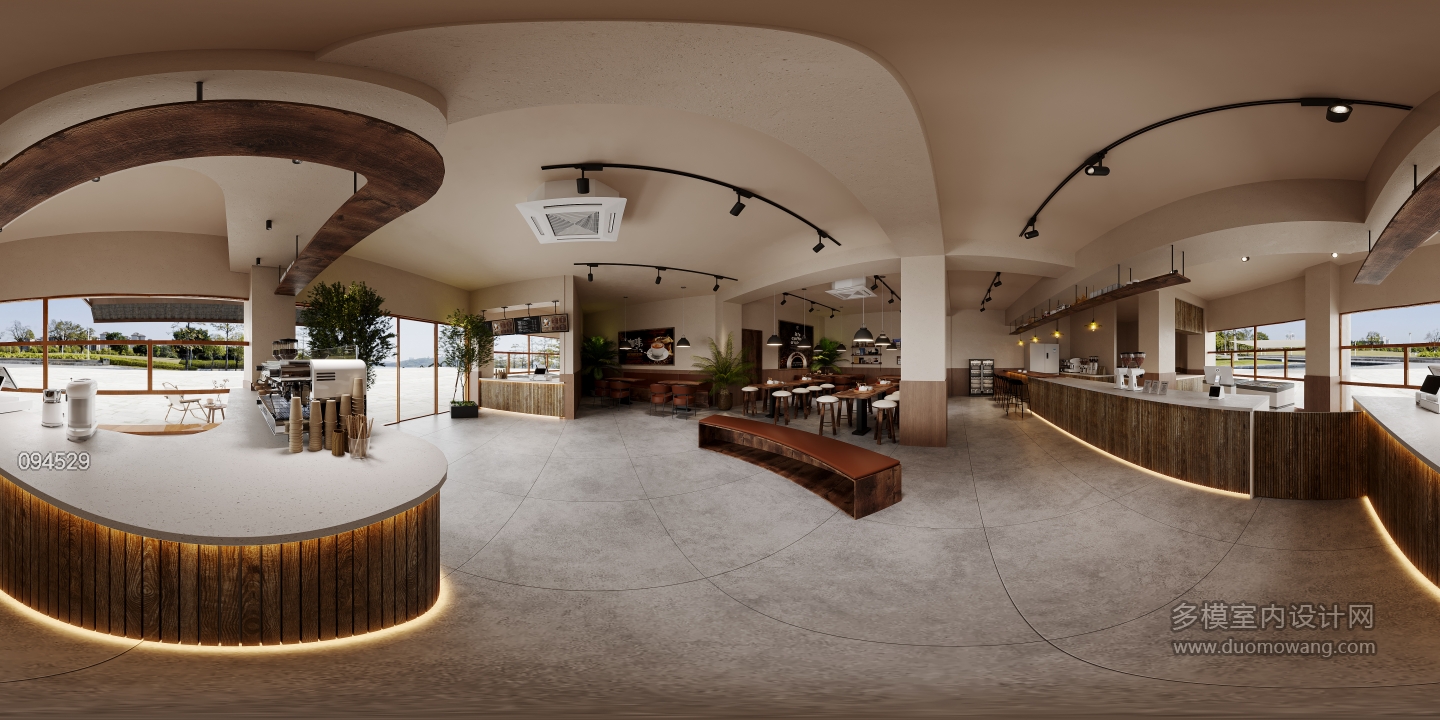 现代咖啡厅360-1