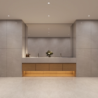 现代卫生间方案二