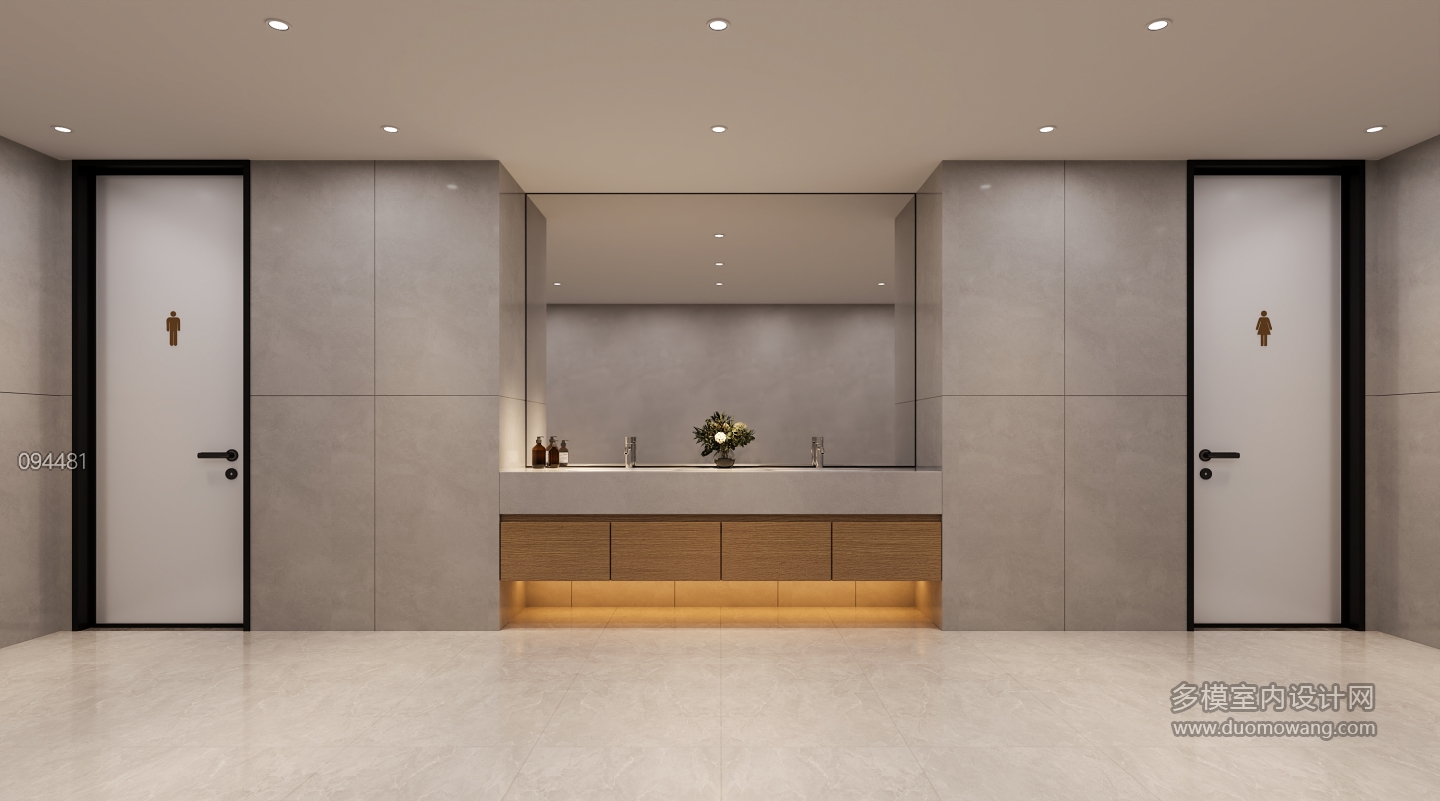 现代卫生间方案二