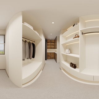 现代风格-衣帽间