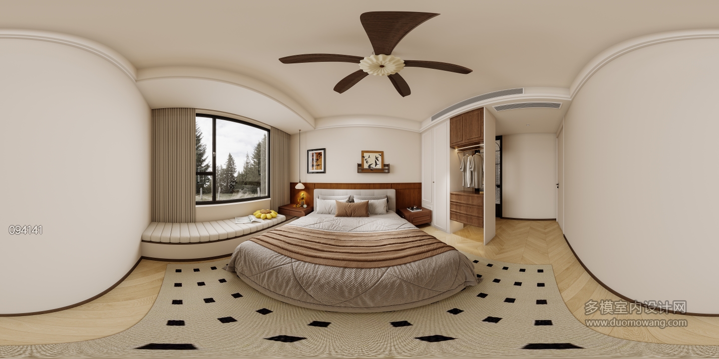 法式-主卧全景