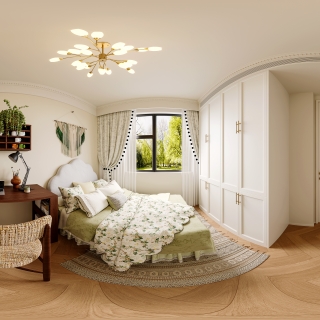 法式自然次卧360