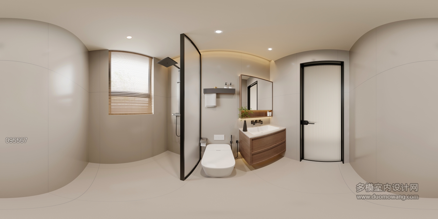 宋式美学二层卫生间2全景