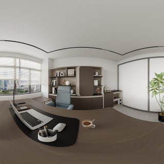 现代独立办公室全景