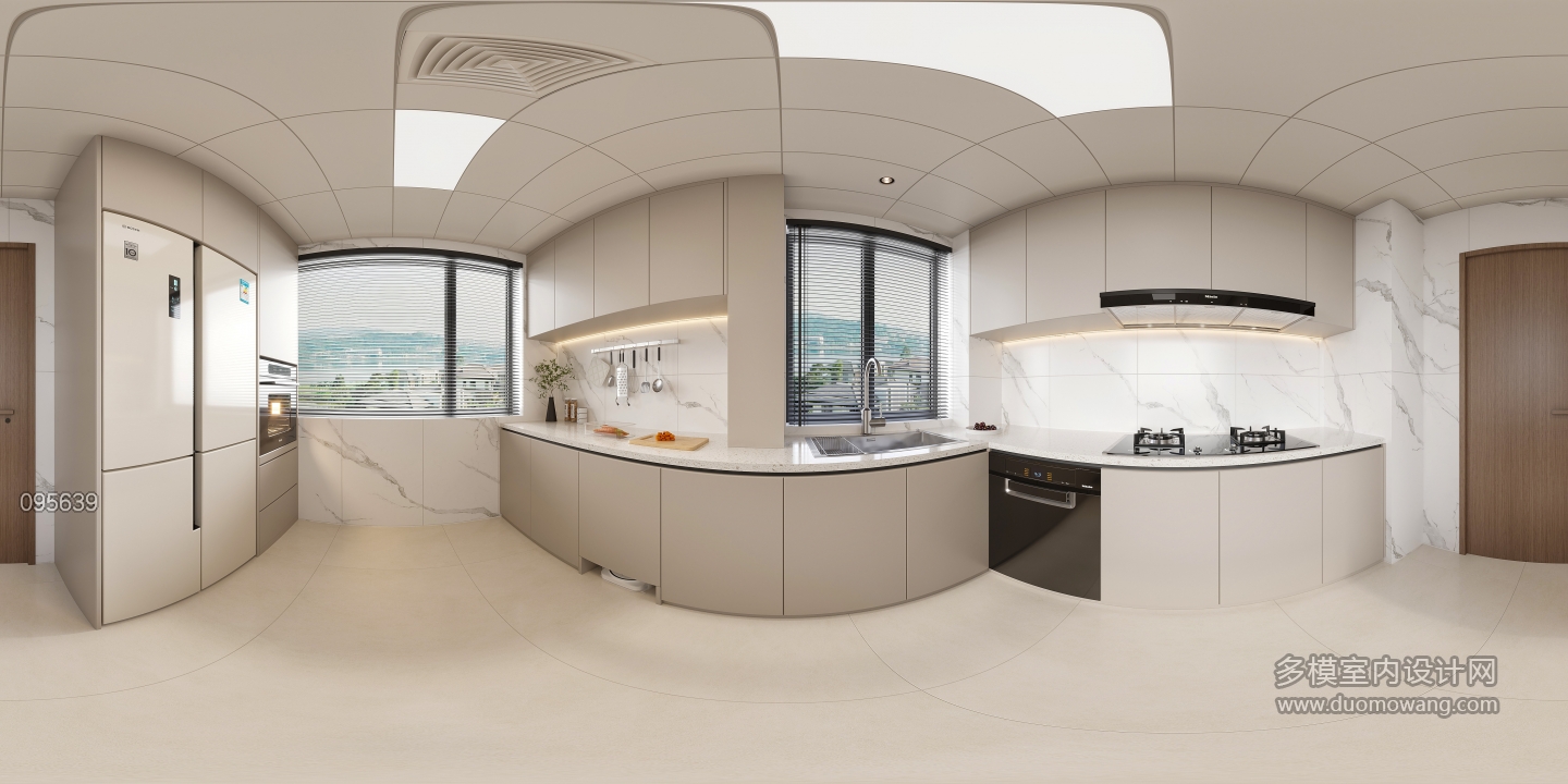 新中式_002厨房全景_0000