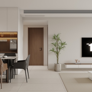 现代客餐厅特写B