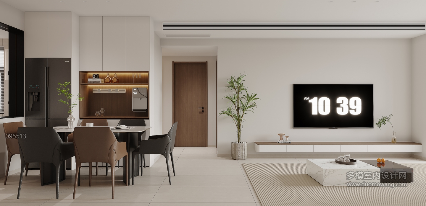 现代客餐厅特写B