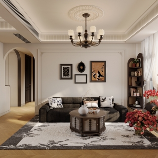 法式中古沙发墙