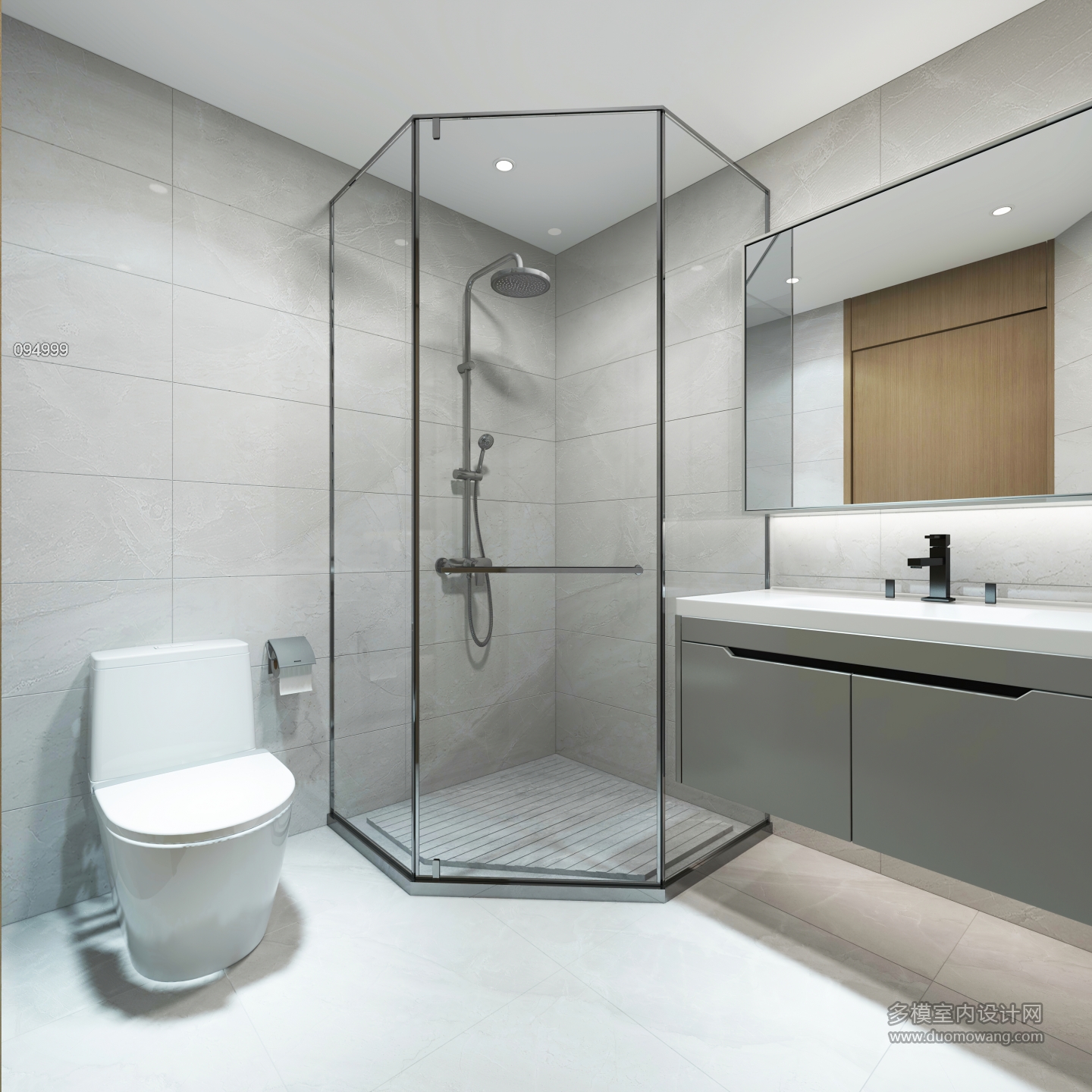 现代宿舍卫生间 (1) (1)