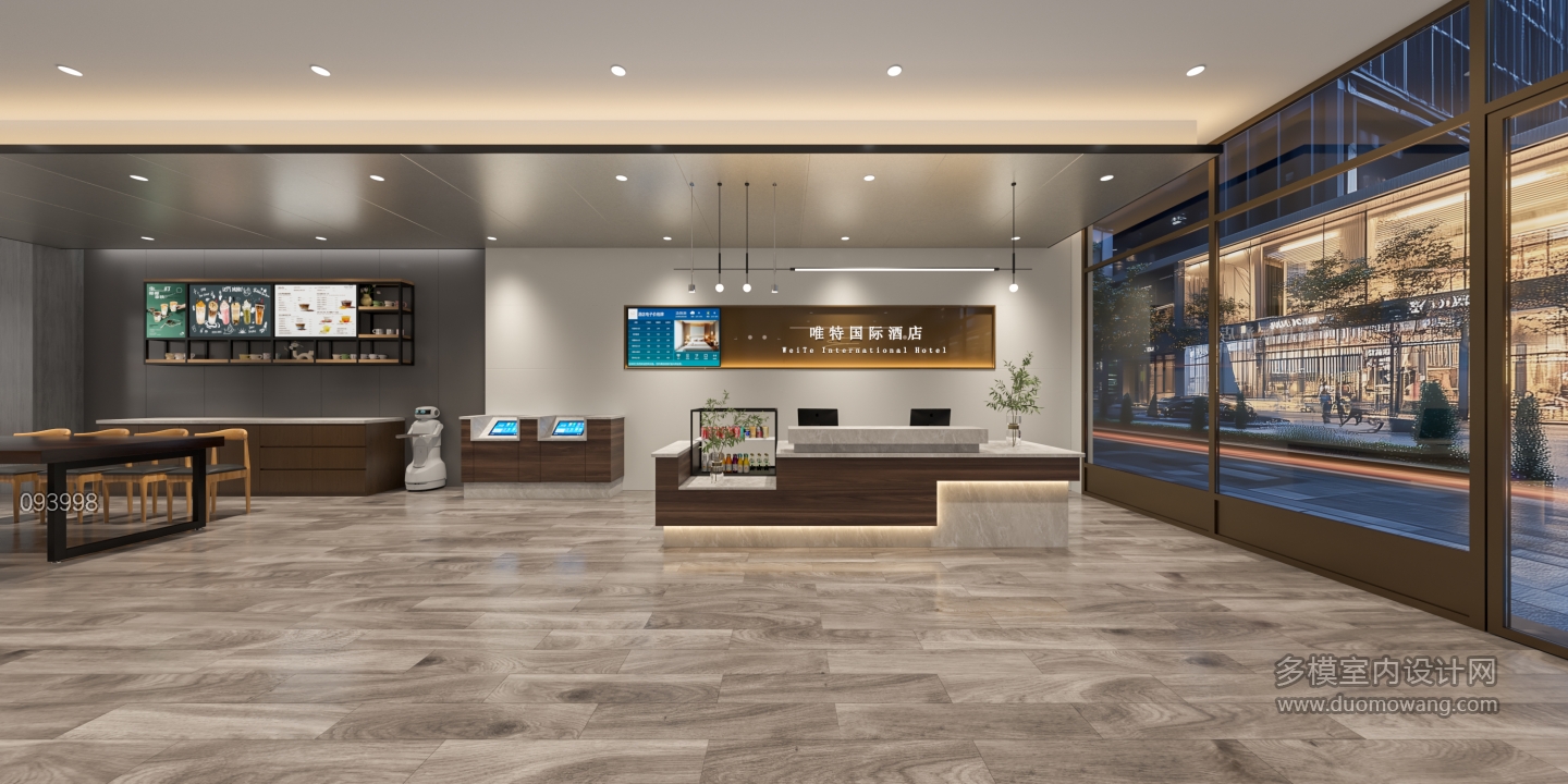 现代酒店大厅2