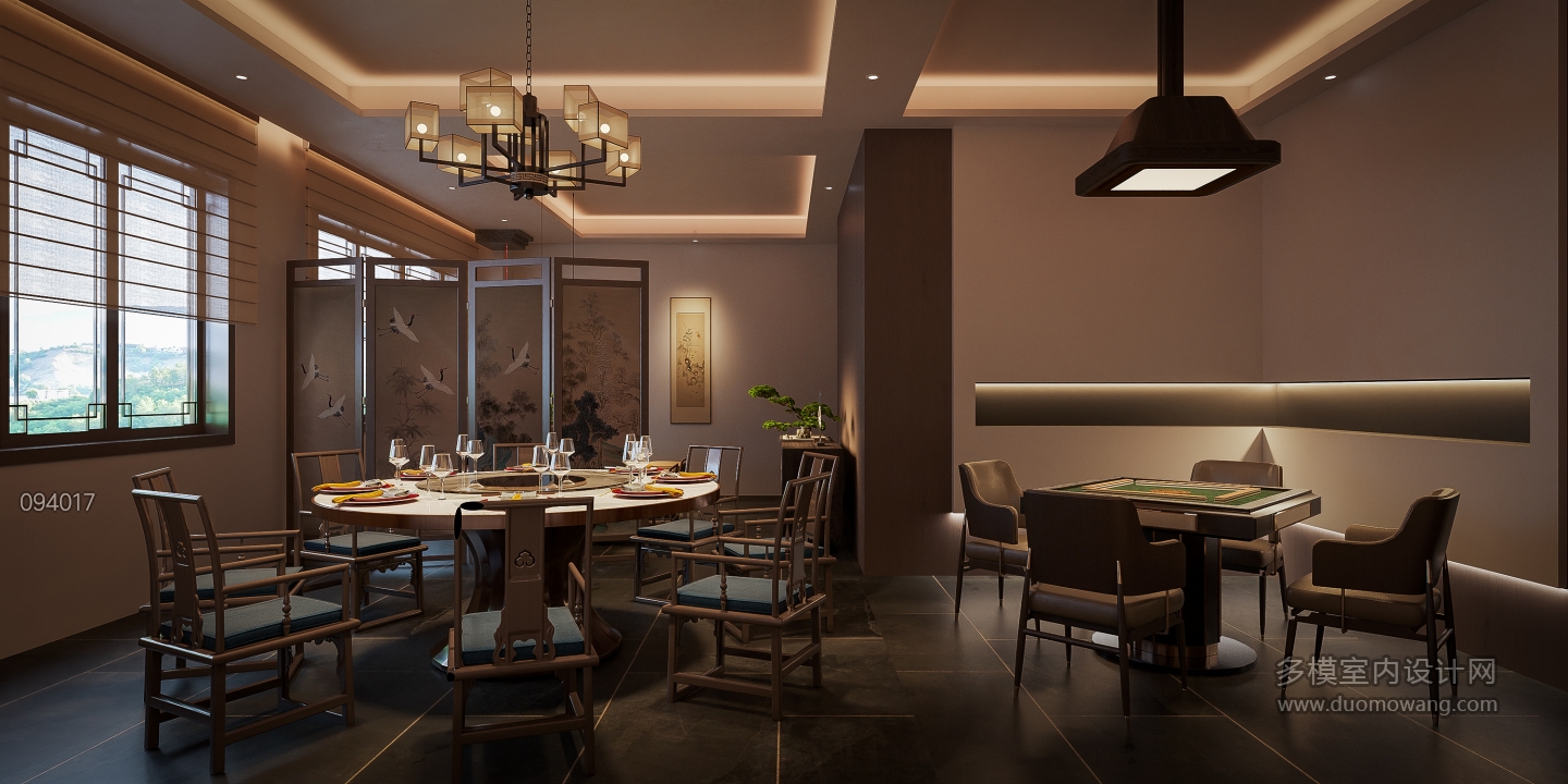 中式二层大包厢 (2)