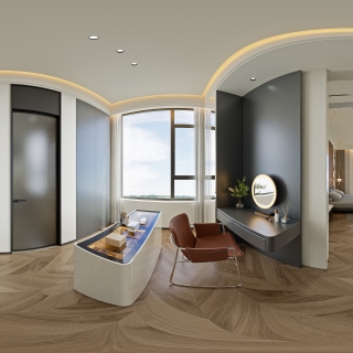 意式轻奢三层_三层主卧室衣帽间