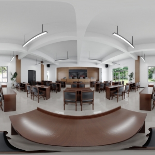 现代风格-会议室（无吊顶）