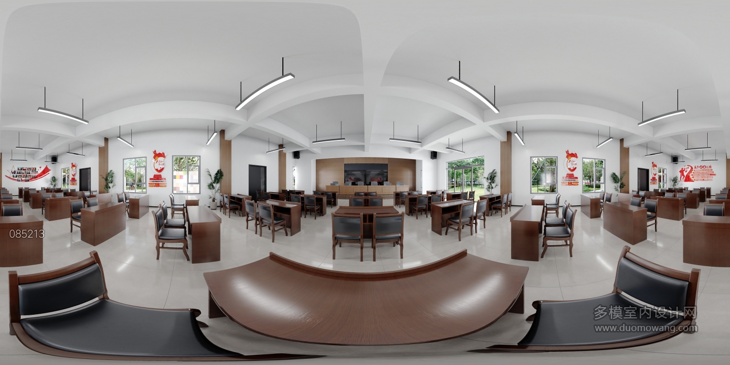 现代风格-会议室（无吊顶）