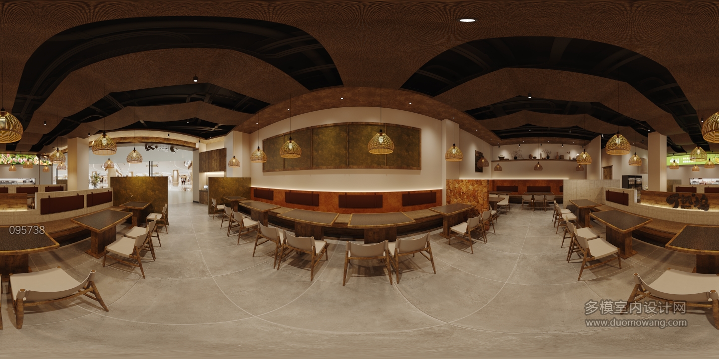 餐饮_大厅全景-1