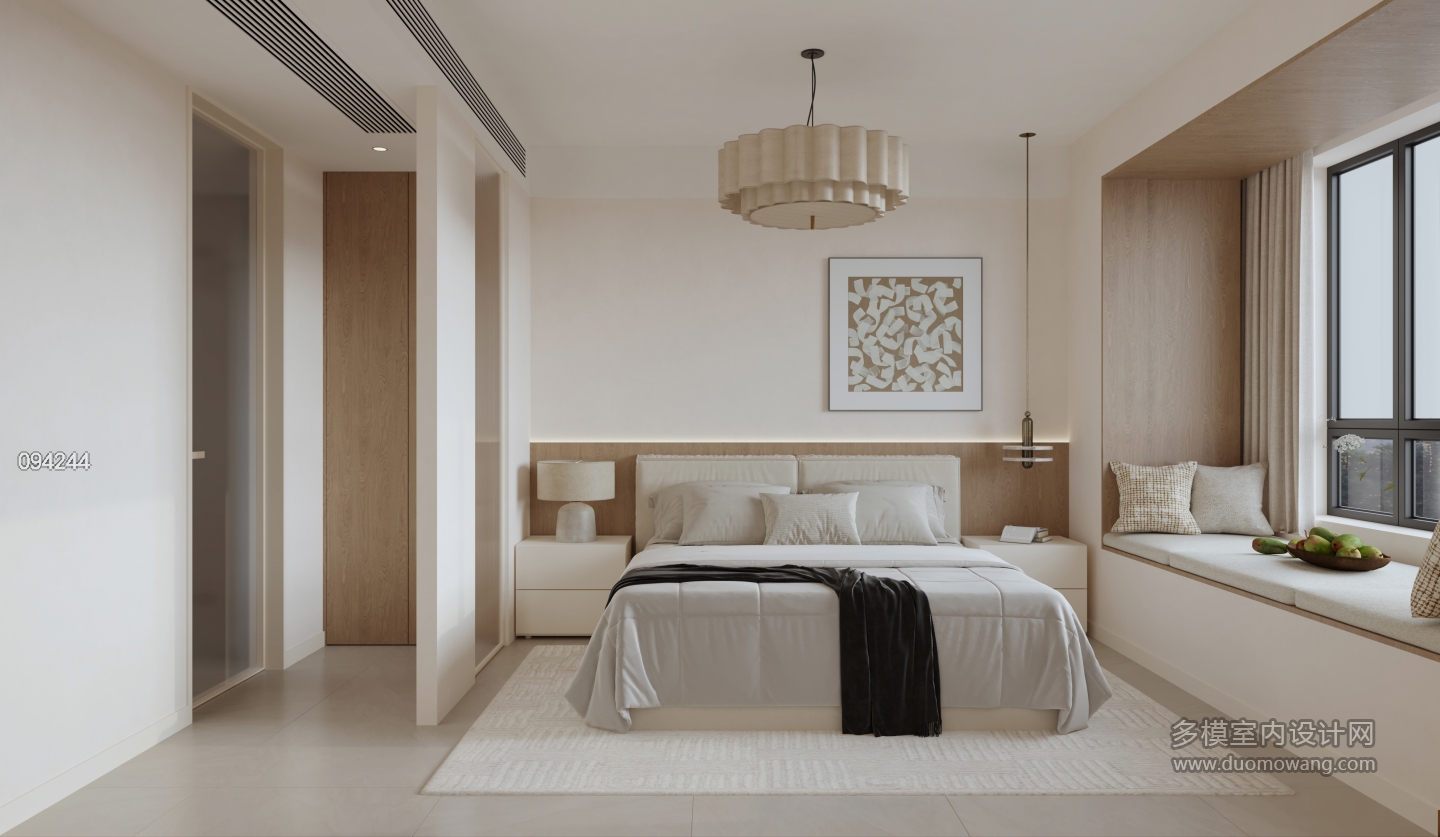 现代 主卧 单张2