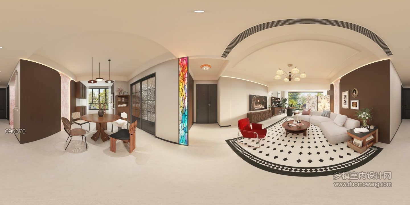 中古风客餐厅802全景6