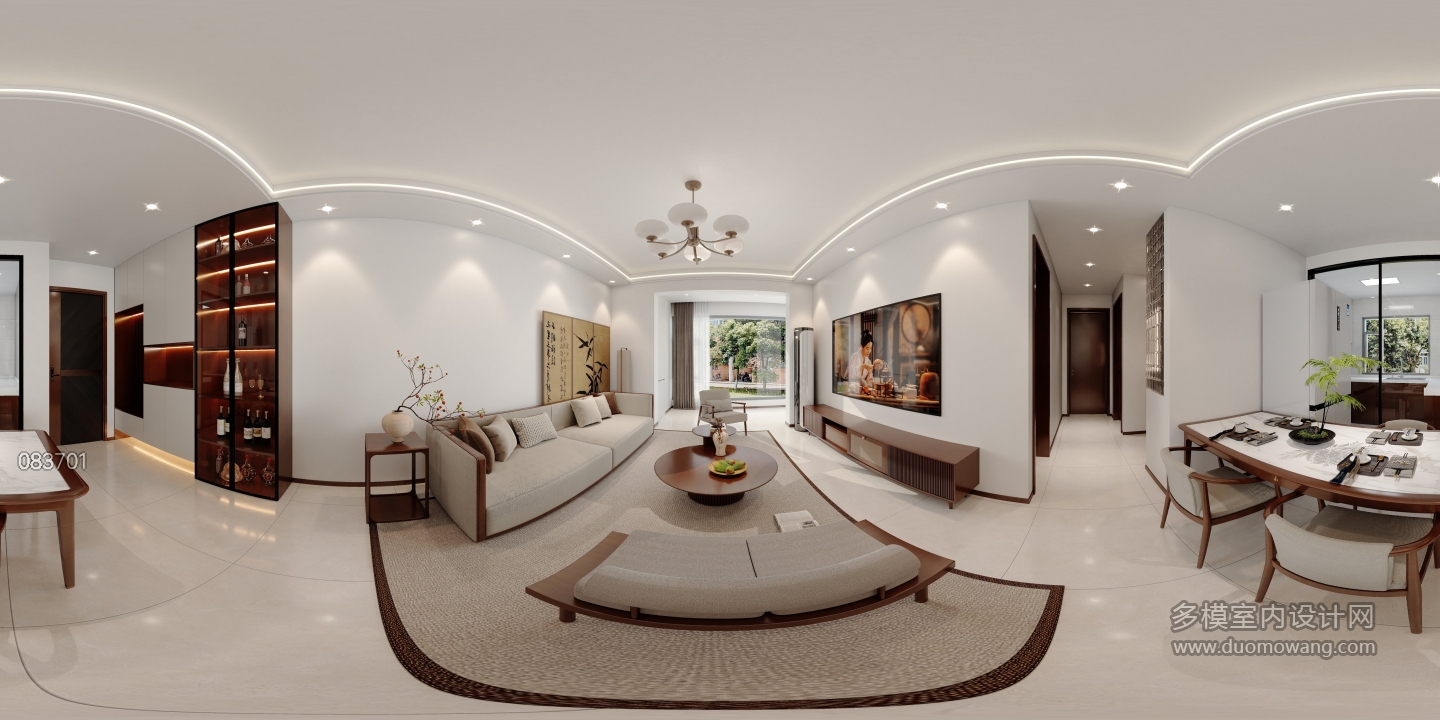 现代简约-客餐厅