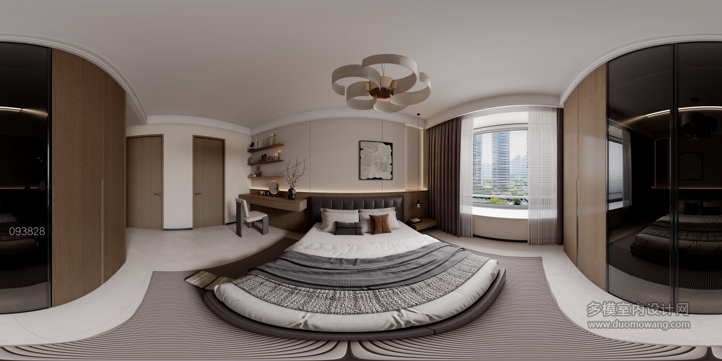 意式 主卧全景