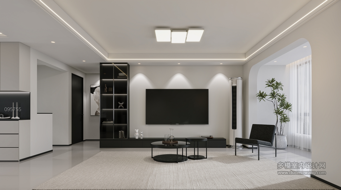 现代电视背景特写